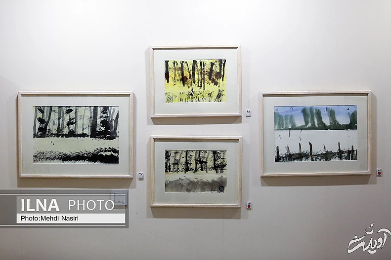 (تصاویر) نمایشگاه نقاشی مریم حیدرزاده